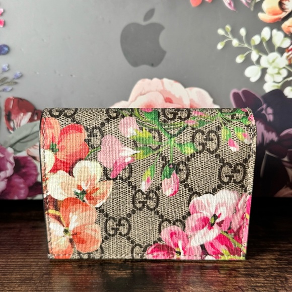 GUCCI Blooms Compact Wallet Bifold - Picture 2 of 7